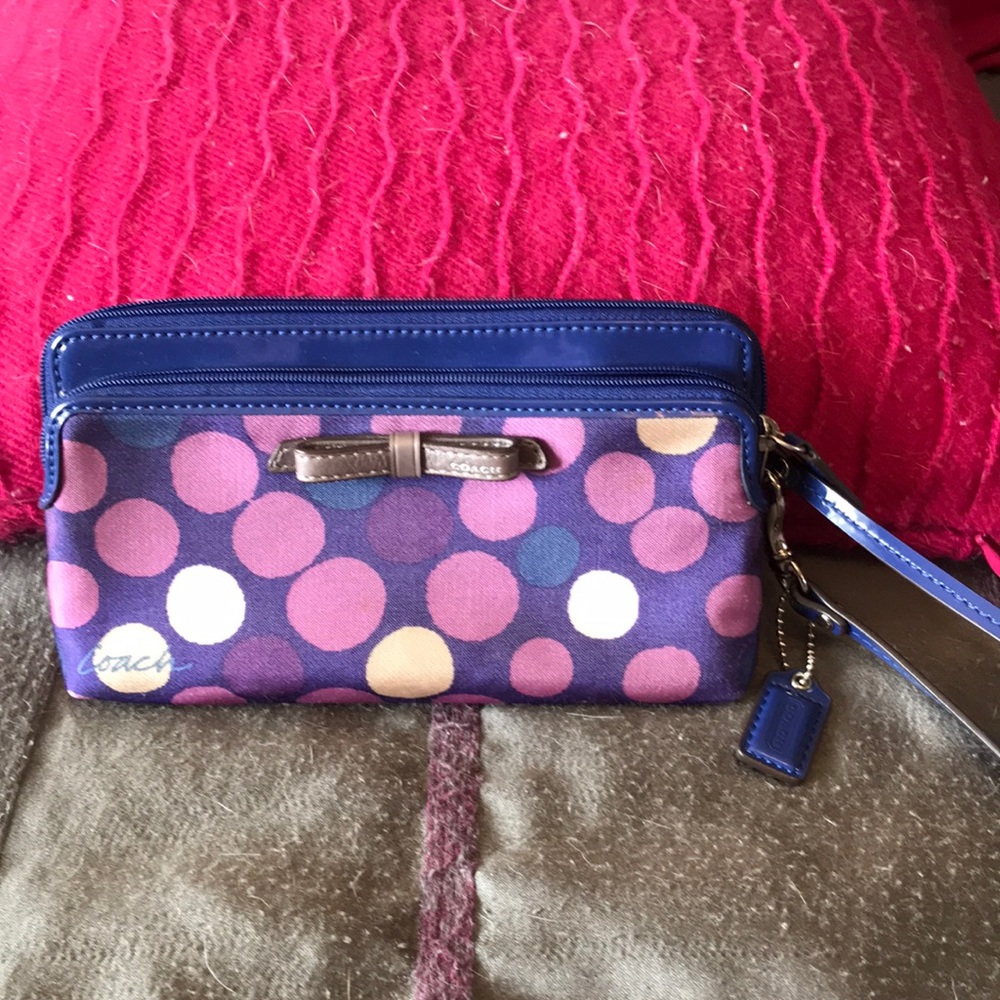 Coach wristlet